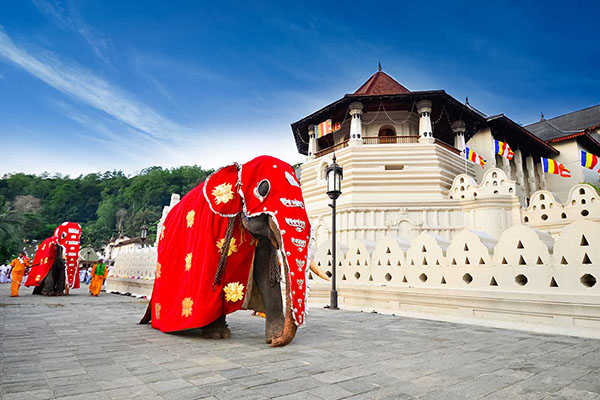 Temple of the Sacred Tooth Relic Sri Lanka
